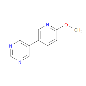 5-(6-Methoxy-3-pyridinyl)pyrimidine
