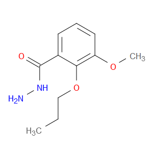 3-Methoxy-2-propoxybenzoic acid hydrazide