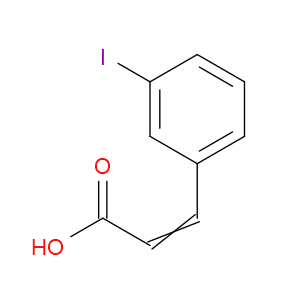3-(3-Iodophenyl)-2-propenoic acid