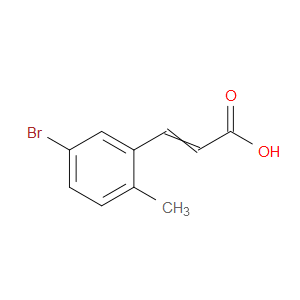 3-(5-Bromo-2-methylphenyl)-2-propenoic acid