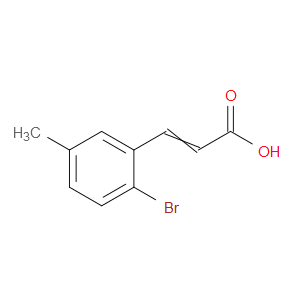 3-(2-Bromo-5-methylphenyl)-2-propenoic acid
