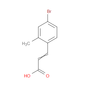 3-(4-Bromo-2-methylphenyl)-2-propenoic acid