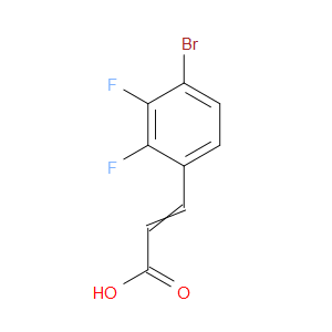 3-(4-Bromo-2,3-difluorophenyl)-2-propenoic acid