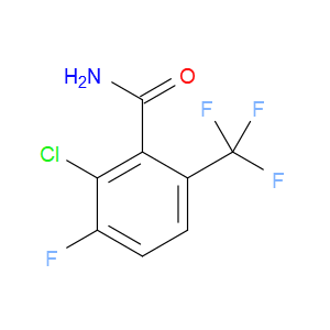 Benzamide, 2-chloro-3-fluoro-6-(trifluoromethyl)-