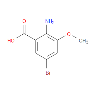 2-Amino-5-bromo-3-methoxy-benzoic acid