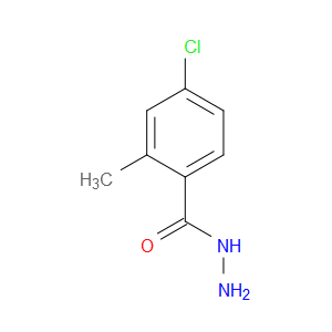 Benzoic acid, 4-chloro-2-methyl-, hydrazide