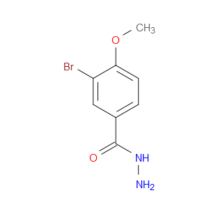 Benzoic acid, 3-bromo-4-methoxy-, hydrazide