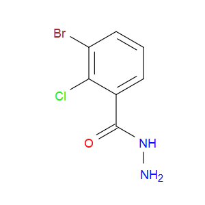 Benzoic acid, 3-bromo-2-chloro-, hydrazide