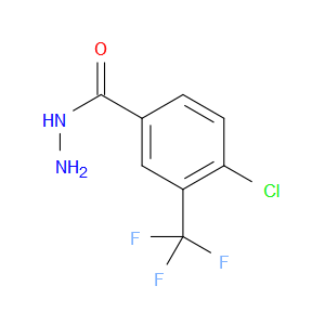 4-Chloro-3-(trifluoromethyl)benzoic acid hydrazide
