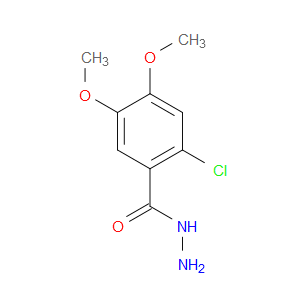 2-Chloro-4,5-dimethoxybenzoic acid hydrazide