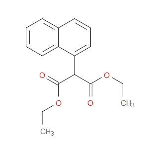 Propanedioic acid, 2-(1-naphthalenyl)-, 1,3-diethyl ester