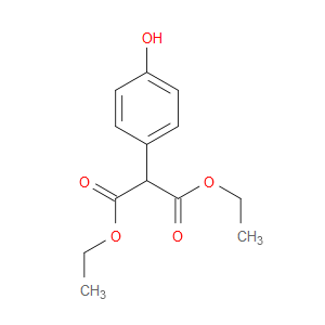 1,3-Diethyl 2-(4-hydroxyphenyl)propanedioate