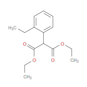 Propanedioic acid, 2-(2-ethylphenyl)-, 1,3-diethyl ester