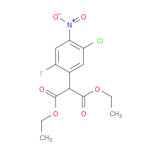 diethyl 2-(5-chloro-2-fluoro-4-nitrophenyl)malonate