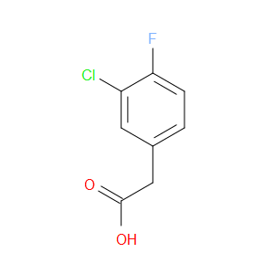 3-Chloro-4-fluorobenzeneacetic acid