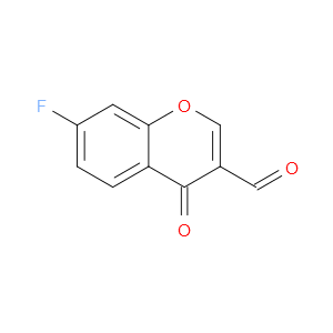 7-Fluoro-4-oxo-4H-1-benzopyran-3-carboxaldehyde