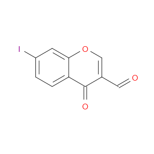 7-Iodo-4-oxo-4H-1-benzopyran-3-carboxaldehyde