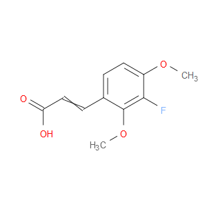 3-(3-Fluoro-2,4-dimethoxyphenyl)-2-propenoic acid