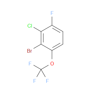 2-Bromo-3-chloro-4-fluoro-1-(trifluoromethoxy)benzene