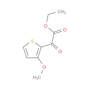 Ethyl 3-methoxy-α-oxo-2-thiopheneacetate