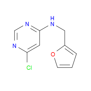 6-Chloro-N-(2-furanylmethyl)-4-pyrimidinamine