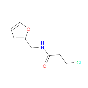 Propanamide, 3-chloro-N-(2-furanylmethyl)-