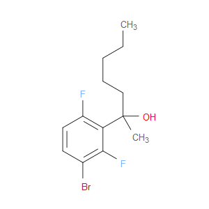 3-Bromo-2,6-difluoro-α-methyl-α-pentylbenzenemethanol