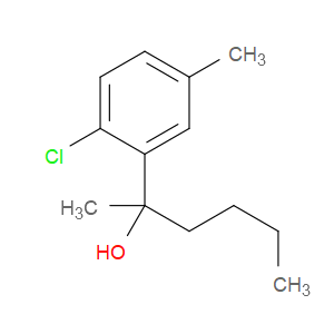 α-Butyl-2-chloro-α,5-dimethylbenzenemethanol
