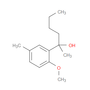 α-Butyl-2-methoxy-α,5-dimethylbenzenemethanol