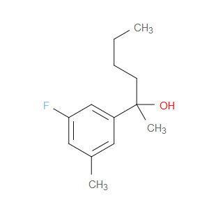 α-Butyl-3-fluoro-α,5-dimethylbenzenemethanol