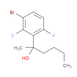 3-Bromo-α-butyl-2,6-difluoro-α-methylbenzenemethanol