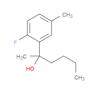 α-Butyl-2-fluoro-α,5-dimethylbenzenemethanol