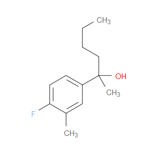 α-Butyl-4-fluoro-α,3-dimethylbenzenemethanol