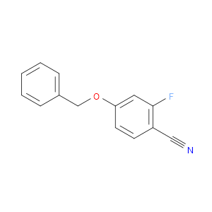 4-(benzyloxy)-2-fluorobenzonitrile