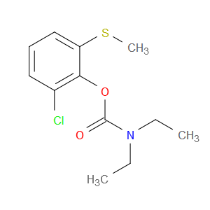 Carbamic acid, diethyl-, 2-chloro-6-(methylthio)phenyl ester
