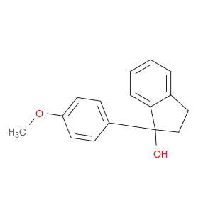 2,3-Dihydro-1-(4-methoxyphenyl)-1H-inden-1-ol