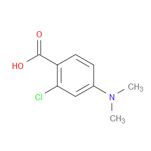 2-chloro-4-(dimethylamino)benzoic acid