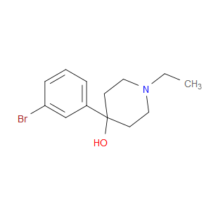 4-(3-Bromophenyl)-1-ethyl-4-piperidinol
