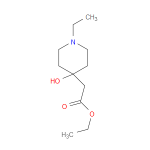 Ethyl 1-ethyl-4-hydroxy-4-piperidineacetate