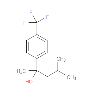 α-Methyl-α-(2-methylpropyl)-4-(trifluoromethyl)benzenemethanol