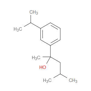 α-Methyl-3-(1-methylethyl)-α-(2-methylpropyl)benzenemethanol