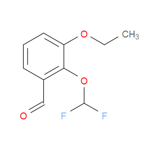 Benzaldehyde, 2-(difluoromethoxy)-3-ethoxy-