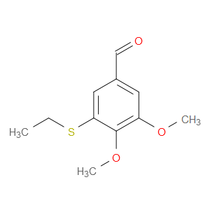 3-(Ethylthio)-4,5-dimethoxybenzaldehyde