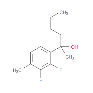 α-Butyl-2,3-difluoro-α,4-dimethylbenzenemethanol