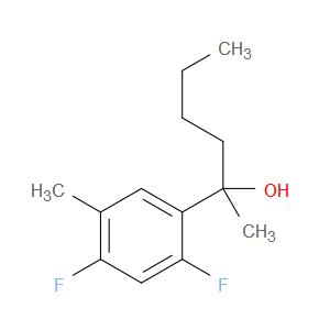 α-Butyl-2,4-difluoro-α,5-dimethylbenzenemethanol