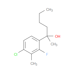 α-Butyl-4-chloro-2-fluoro-α,3-dimethylbenzenemethanol