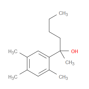 α-Butyl-α,2,4,5-tetramethylbenzenemethanol