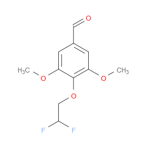 4-(2,2-Difluoroethoxy)-3,5-dimethoxybenzaldehyde