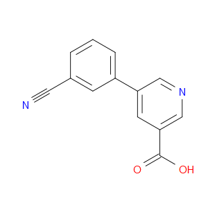 5-(3-Cyanophenyl)-3-pyridinecarboxylic acid