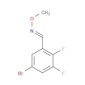 O-Methyl-(E)-5-bromo-2,3-difluorobenzaldehyde oxime